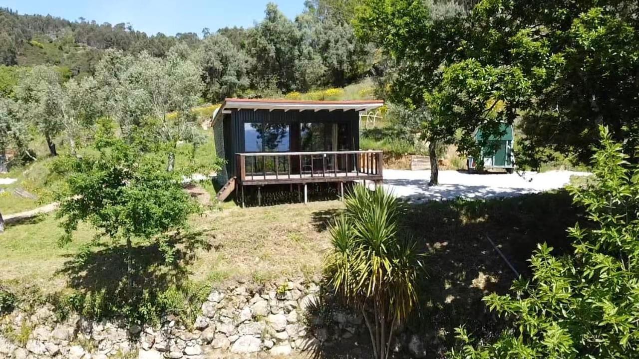 Cabin Quinta Pomar Do Pontido Кабесейрас де Басто Екстериор снимка